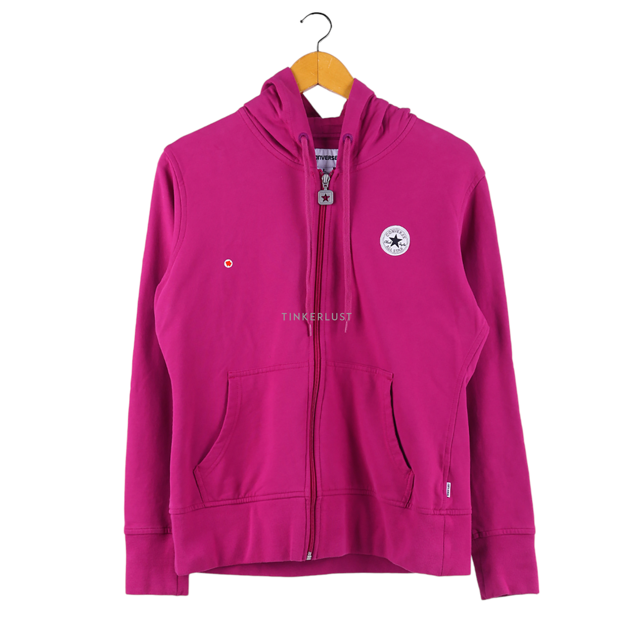 pakaian outerwear jaket Converse Magenta Jacket Tinkerlust